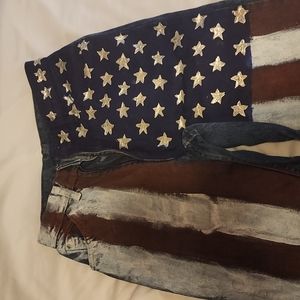 American flag jeans